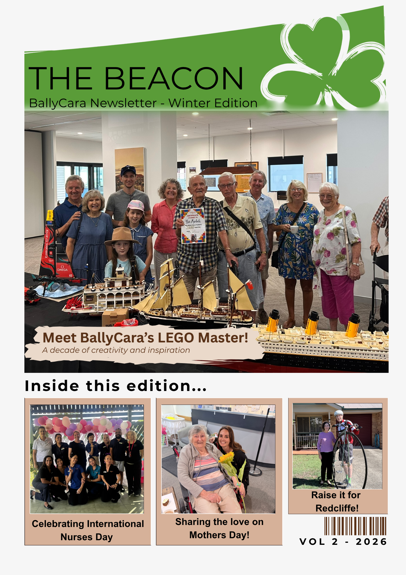 Cover of The Beacon Winter 2026 edition.